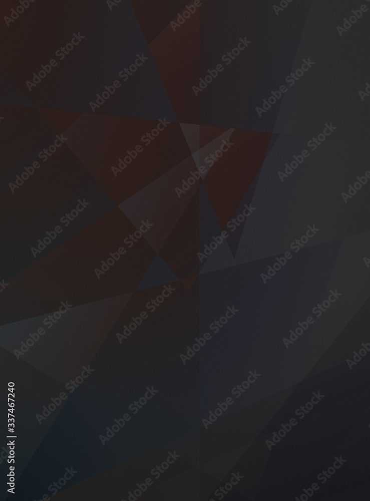 Obraz premium Design illustration with geometric shapes. Abstract background with triangular shapes. Colorful graphic wallpaper.