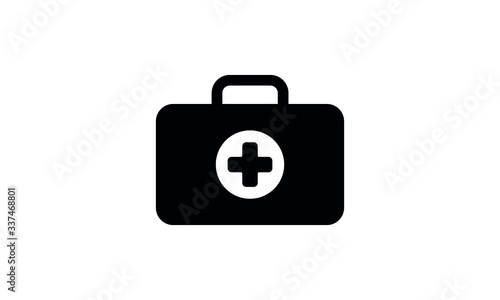 medicine first aid kit vector