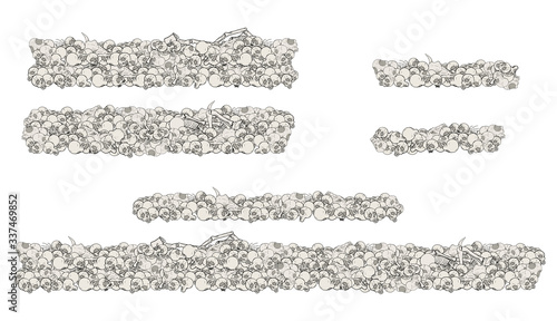 Design of many skulls platforms