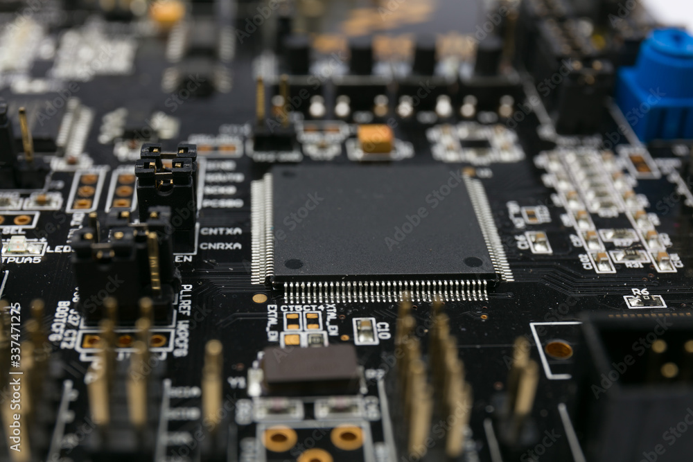 Close up image of circuit card Close up image of circuit card