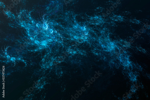 Abstract fractal pattern galaxy  smoke on a dark background and is suitable for use in projects of imagination  creativity and design. Wallpapers and postcards