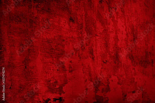 Abstract old red textured background. Fototapeta