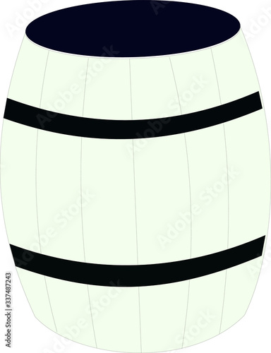barrel with wine