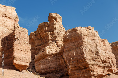 Wallpaper Mural Charyn canyon is the famous place in Kazakhstan, similar to the Martian landscape Torontodigital.ca
