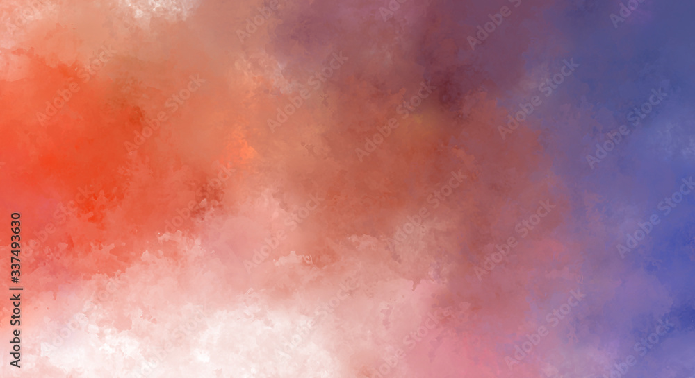 Brushed Painted Abstract Background. Brush stroked painting. Strokes of paint. 2D Illustration.