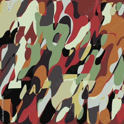 Digital Cammo Graffitti