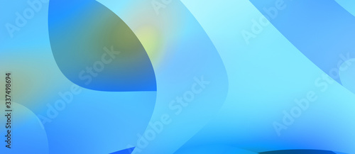 Abstract background with colorful gradient. Vibrant graphic wallpaper with stripes design. Fluid 2D illustration of modern movement.