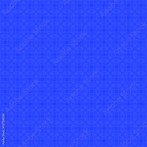 bright blue abstract background with angled lines, blocks, circles. Abstract transparent pattern. 