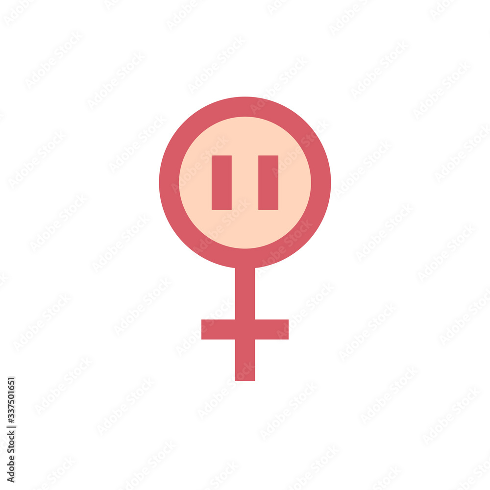 menopause line icon, vector illustration menopause line icon, vector illustration