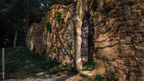 Ruins of castle in Oberkirch
