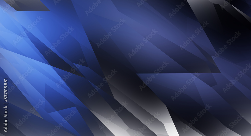 Obraz premium Abstract Background. Triangle 3d illustration polygonal art pattern style. Future graphic geometric design. Geometry texture futuristic decoration. Trendy and vibrant modern style template..