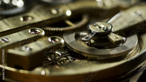 Wallpaper Mural mechanism of an antique pocket watch Torontodigital.ca