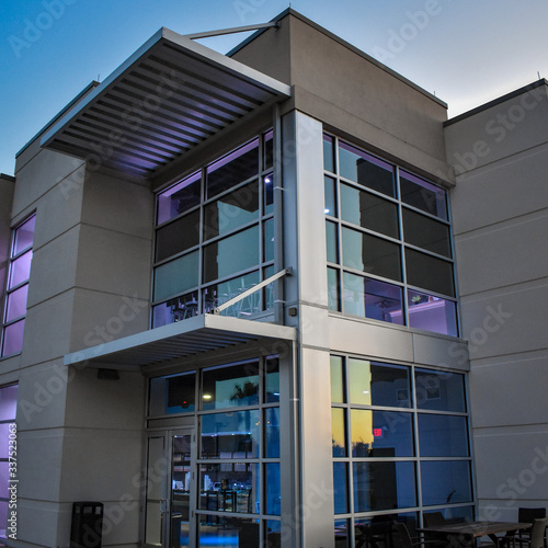 modern office building