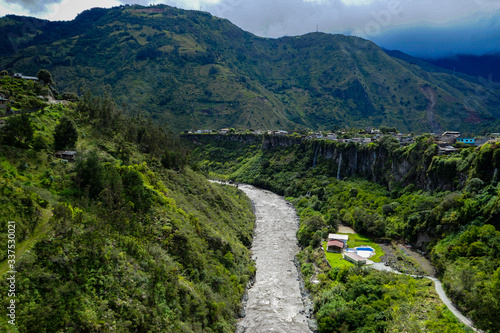 river in the mountains