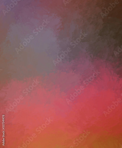 Brushed Painted Abstract Background. Brush stroked painting. Strokes of paint. 2D Illustration.