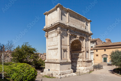 Foto The Arch of Titus (Arco di Tito, Arcus Titi)