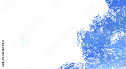 Brushed Painted Abstract Background. Brush stroked painting. Artistic vibrant and colorful wallpaper.