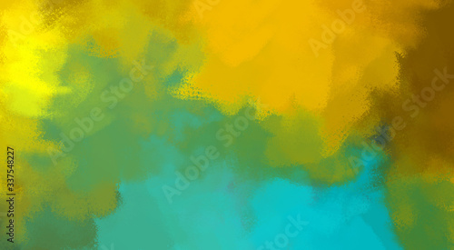 Brushed Painted Abstract Background. Brush stroked painting. Artistic vibrant and colorful wallpaper.