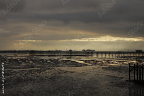 Atardecer oto  al Southend-on-Sea