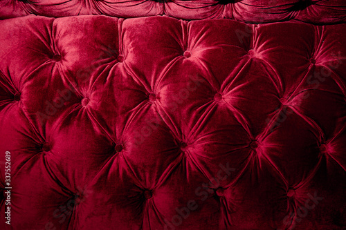 Velvet background upholstery