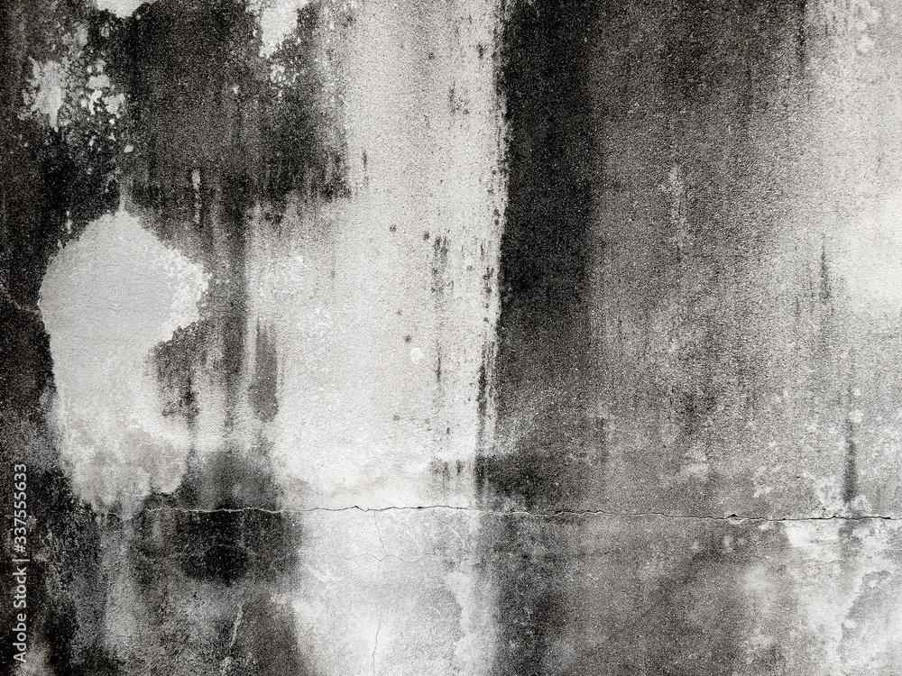 Fototapeta premium Concrete walls with abstract patterns