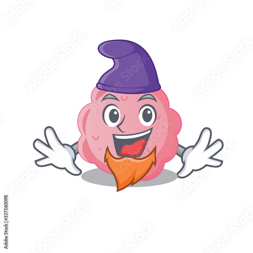 Cute picture of anaplasma phagocytophilum in Elf cartoon design