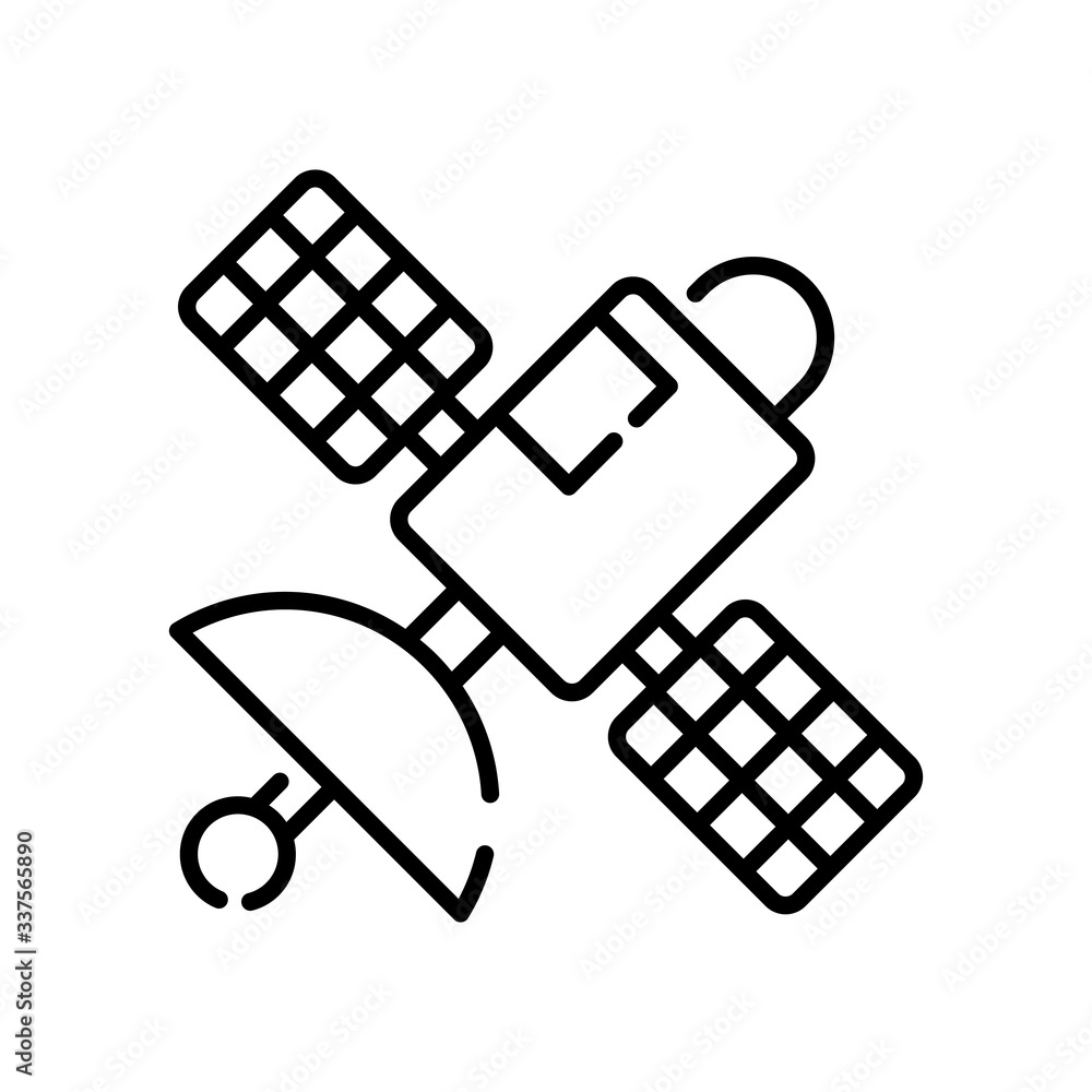 Satellite Technology Vector Icon Satellite Technology Vector Icon