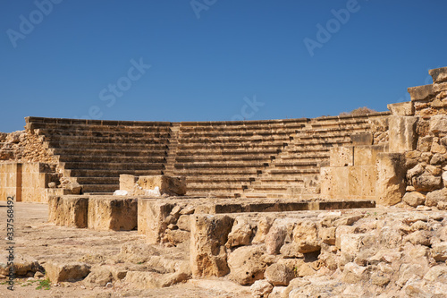 Paphos Odeum. Paphos Archaeological Park. Cyprus
