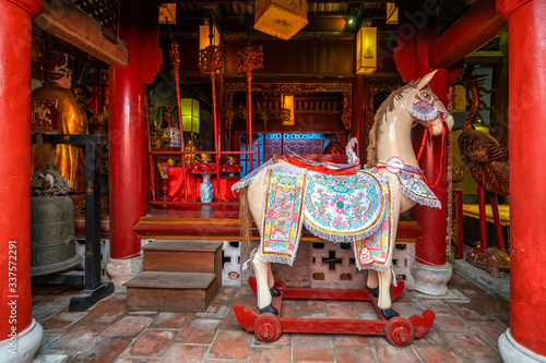 Kim Ngan pagoda, HaNoi, Vietnam.  Farmous travel location. photo