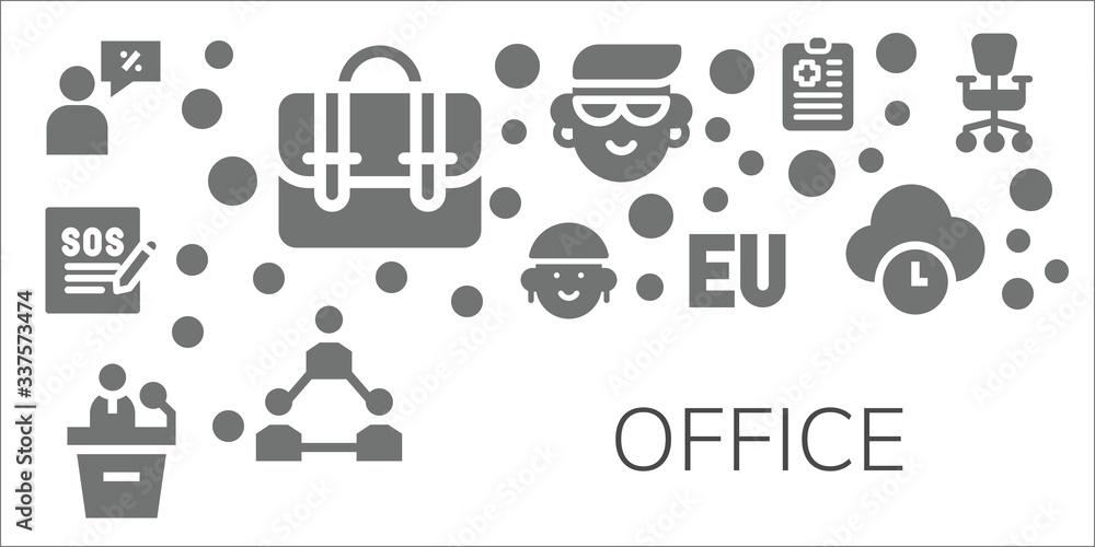 office icon set office icon set