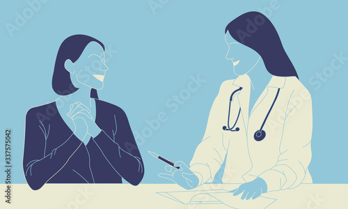 illustration of healthcare and medical concept