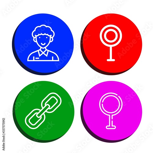 Set of togetherness icons