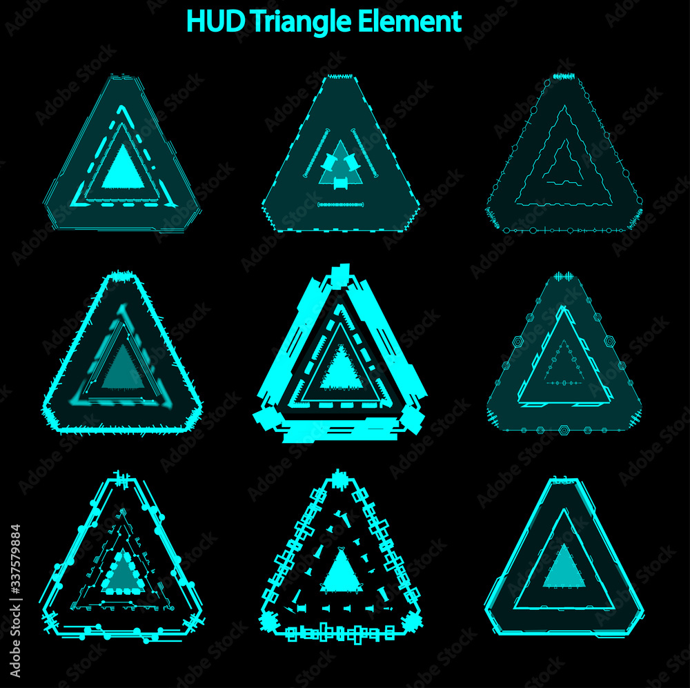 Set of hud triangle elements,Futuristic Sci Fi Modern User Interface Set.hud triangle elements,head up display,hud elements Set of hud triangle elements,Futuristic Sci Fi Modern User Interface Set.hud triangle elements,head up display,hud elements