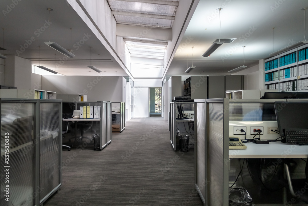 Office virus without workers by the crown quarantine. Office virus without workers by the crown quarantine.