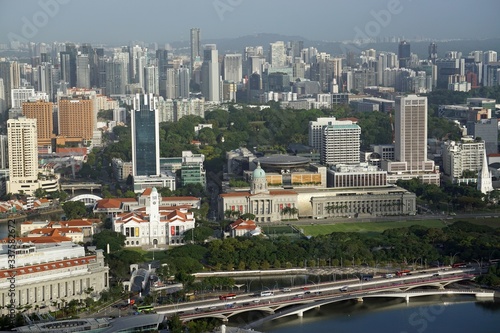 huge office building in singapore