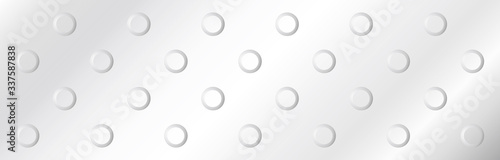 steel dotted metal. Banner background texture