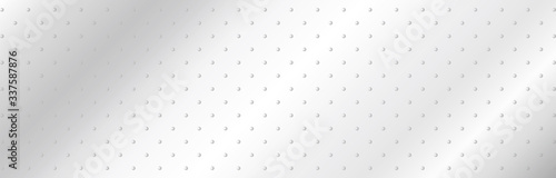 steel dotted metal. Banner background texture