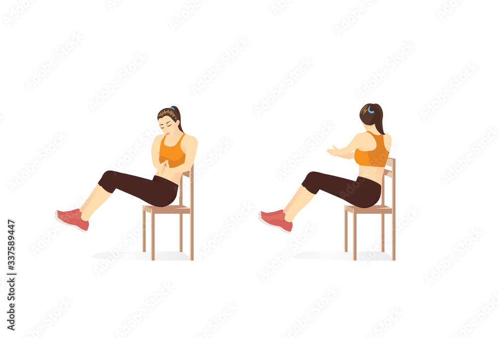 Russian chair workout hotsell