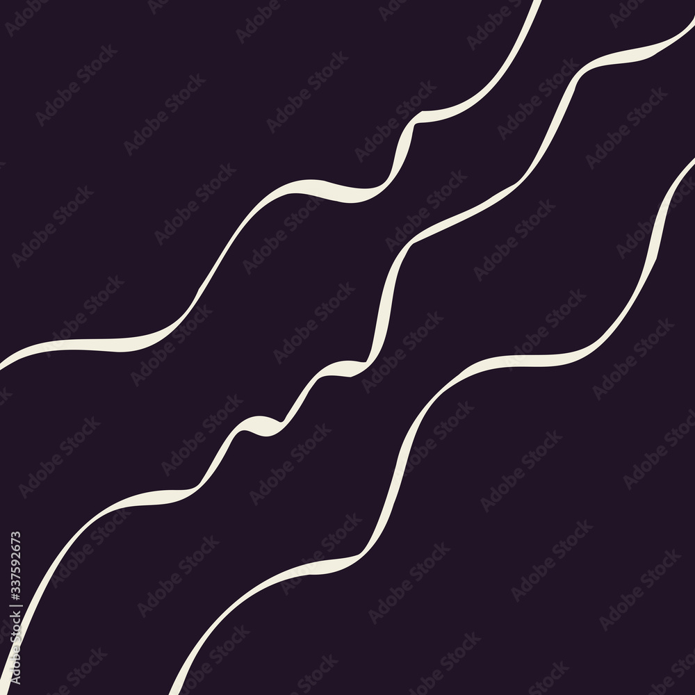 black background with simple ribbons, elegant stripes