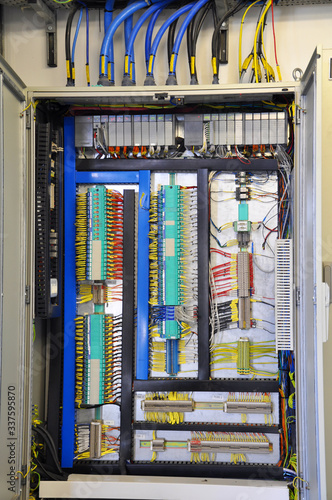 The PLC Industrial computer at work