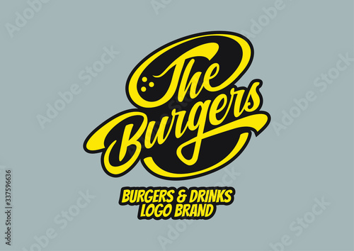 Fotografie Burgery  logo koncepcja