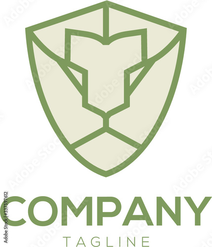Lew - logo koncepcja