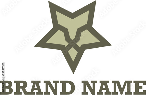 Lew logo koncepcja