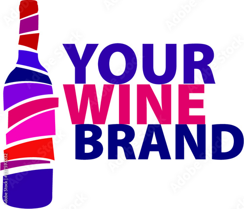 Vine brand logo design