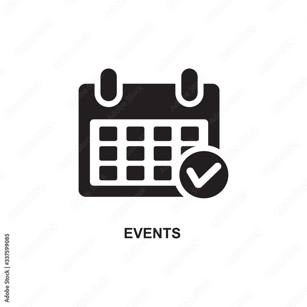 EVENTS ICON , SCHEDULE ICON EVENTS ICON , SCHEDULE ICON