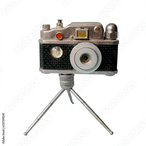 Lighter souvenir of USSR time in the form of photo camera with portrait of soviet
poet Sergey Yesenin photo