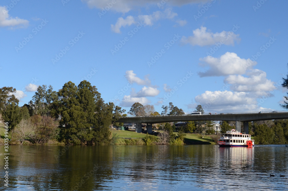 A view of the Nepean River at Penrith in western Sydney