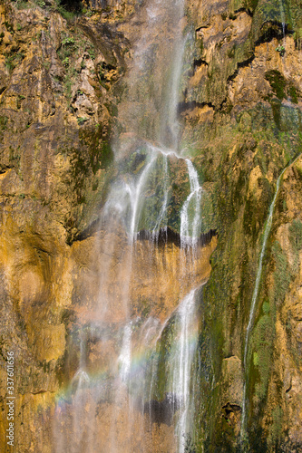 Plitvice Lakes National Park, a miracle of nature, waterfall, Croatia