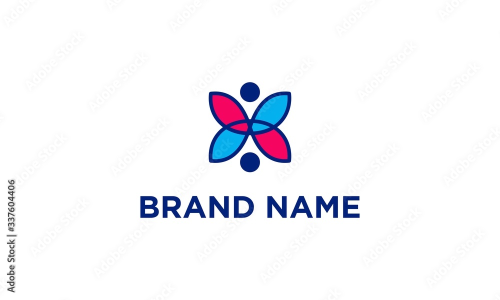 health logo design for medical and care business health logo design for medical and care business