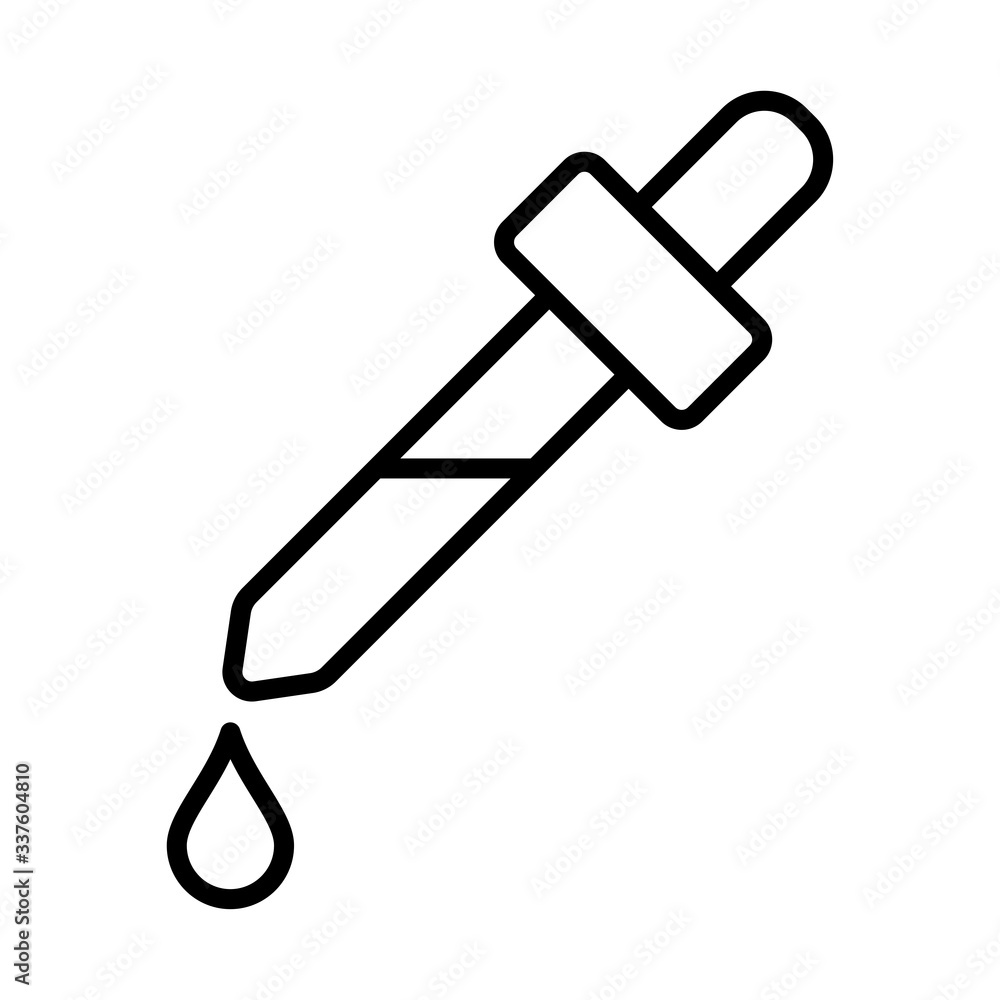 dropper - medical icon vector design template dropper - medical icon vector design template